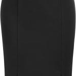 Belle Poque Women Midi High Waist Office Stretchy Pencil Skirt with Bow-Knot BP587