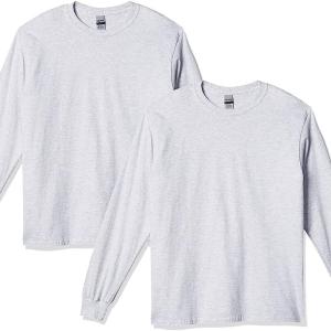 Gildan Men's Ultra Cotton Long Sleeve T-Shirt, Style G2400, Multipack