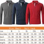 V VALANCH Mens Polo Shirt Short & Long Sleeve Golf Shirt for Men Tactical Shirts Jersey Tennis Casual T-Shirt