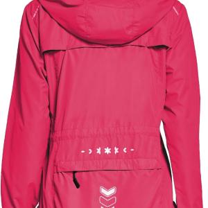 FitsT4 Women's Cycling Running Jackets Lightweight Windproof Bike Windbreaker Reflective with Hooded