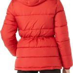Essentials Women's Heavyweight Puffer Jacket with Drawstring Waist