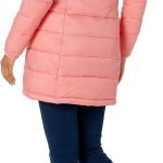 Essentials Women's Lightweight Water-Resistant Hooded Puffer Coat (Available in Plus Size)