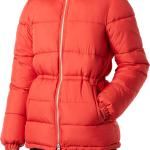 Essentials Women's Heavyweight Puffer Jacket with Drawstring Waist
