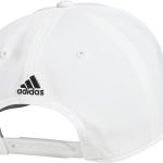 adidas Men's Three Bar Structured Snapback Adjustable Fit Cap