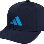 adidas Men's Three Bar Structured Snapback Adjustable Fit Cap