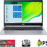 Acer Aspire 5 A515-45-R1YC Slim Laptop | 15.6" Full HD IPS | AMD Ryzen 5 5500U Hexa-Core Mobile Processor | 8GB DDR4 | 256GB NVMe SSD | WiFi 6 | Backlit KB | Windows 10 Home